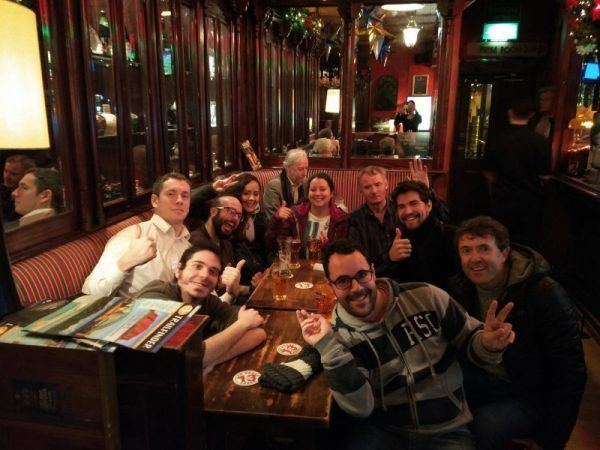 Publ Long Stone en el centro de Dublín