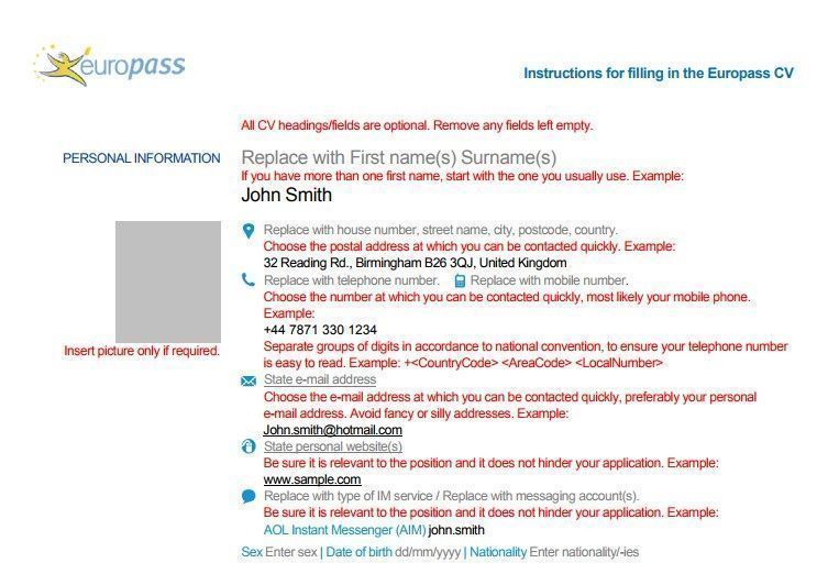 Como escribir un curriculum en inglés para Irlanda