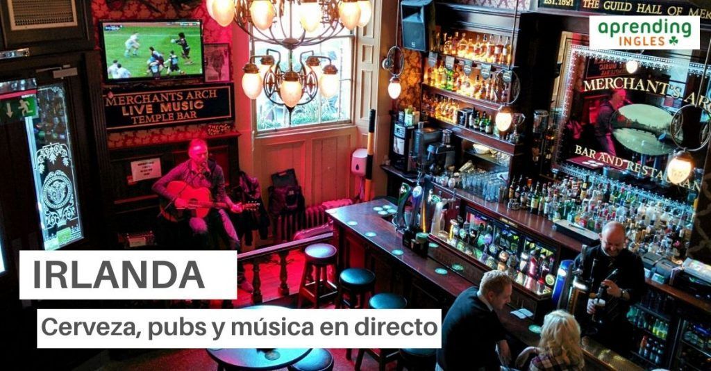 Irlanda, cerveza, pubs y música en directo