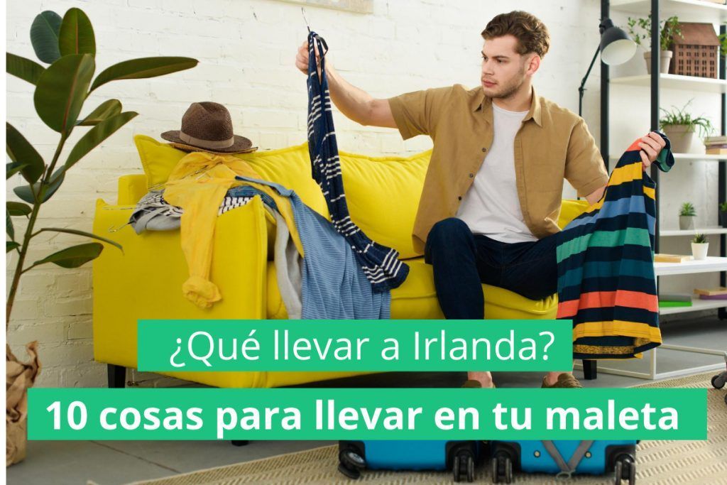 cosas llevar irlanda maleta